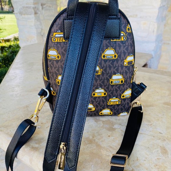 NWT Michael Kors nyc taxi Erin Sm backpack&wallet - Picture 5 of 15